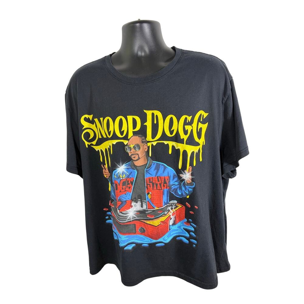 Snoop Dogg Dogg Supply Graphic T Shirt Black 3XL Hip Hop